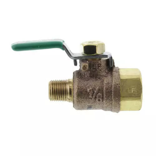 Lever Handle Lead Free 1/8" Male Thread X 1/4" Female Air Test Cock Backflow New - 0