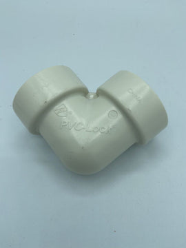 Hydro-Rain PVCL-406-010 - No Glue Needed - PVC-Lock Elbow 1" - Irrigation - KIT - 0