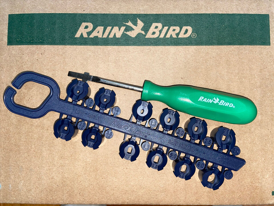 Genuine Rain Bird 5004 42sa 52sa Nozzle Tree with Sprinkler Tools - Pro Rack DIY