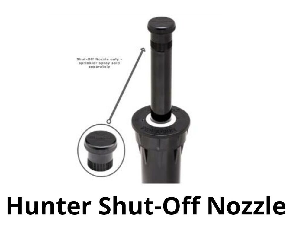 Hunter Pro Spray Shut Off Cap Replace Nozzle - Sprinkler Head Nozzle Cap 4 Pack