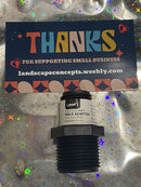 3X Orbit 37217 1/2" X 3/4" Male Adapters Sprinkler Head Riser 1/2 in x 3/4-3