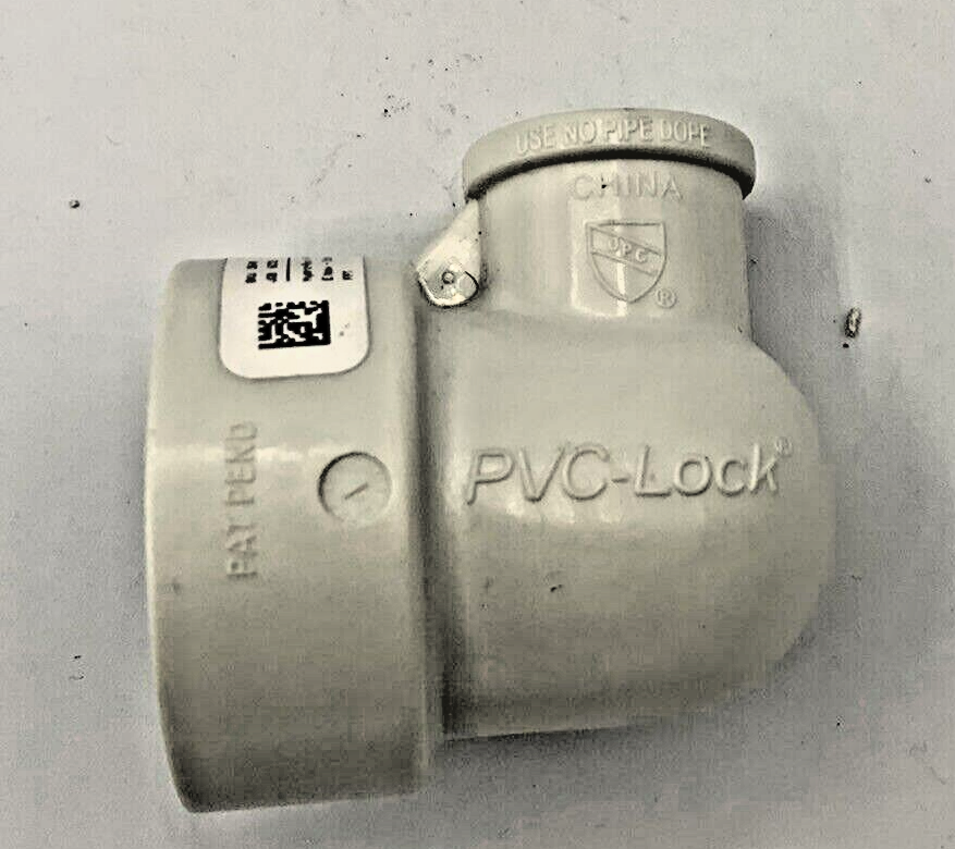 Hydro-Rain PVC-Lock Combination Elbow Size: 1" PVC X 1/2" FPT - No Glue Quick