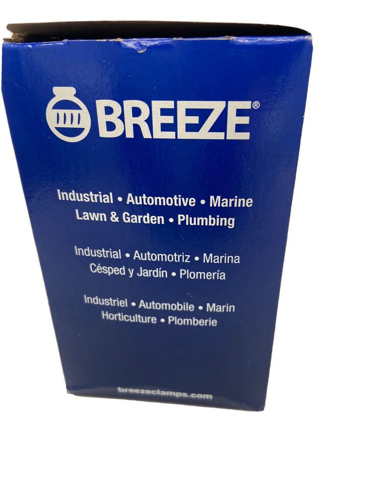 breeze hose Premium Quality clamps 10 Pack