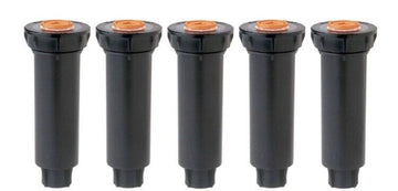 5 Pack- Rainbird-1800 Lawn Sprinkler w 4-inch Pop-Up Irrigation Supply No Nozzle