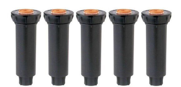 5 Pack- Rainbird-1800 Lawn Sprinkler w 4-inch Pop-Up Irrigation Supply No Nozzle