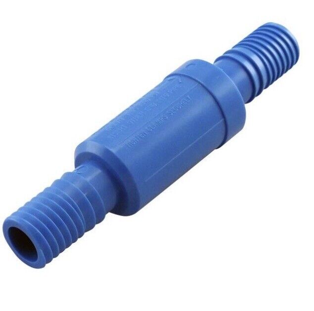 Apollo 3/4" Blue Twister Polypropylene Telescoping Pipe Repair Insert Coupling - 0