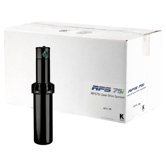 K-Rain RPS75i 4″ ¾″ Inlet Gear Drive Rotor Irrigation Sprinkler, Box Case of 20